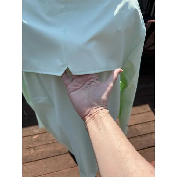 Rains Unisex Rain Jacket, Waterproof, Color Mineral Green, Size Large & X-Large - Picture 8 of 11